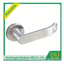 SZD STLH-001 Stainless steel modern tube door lever handles for steel doors